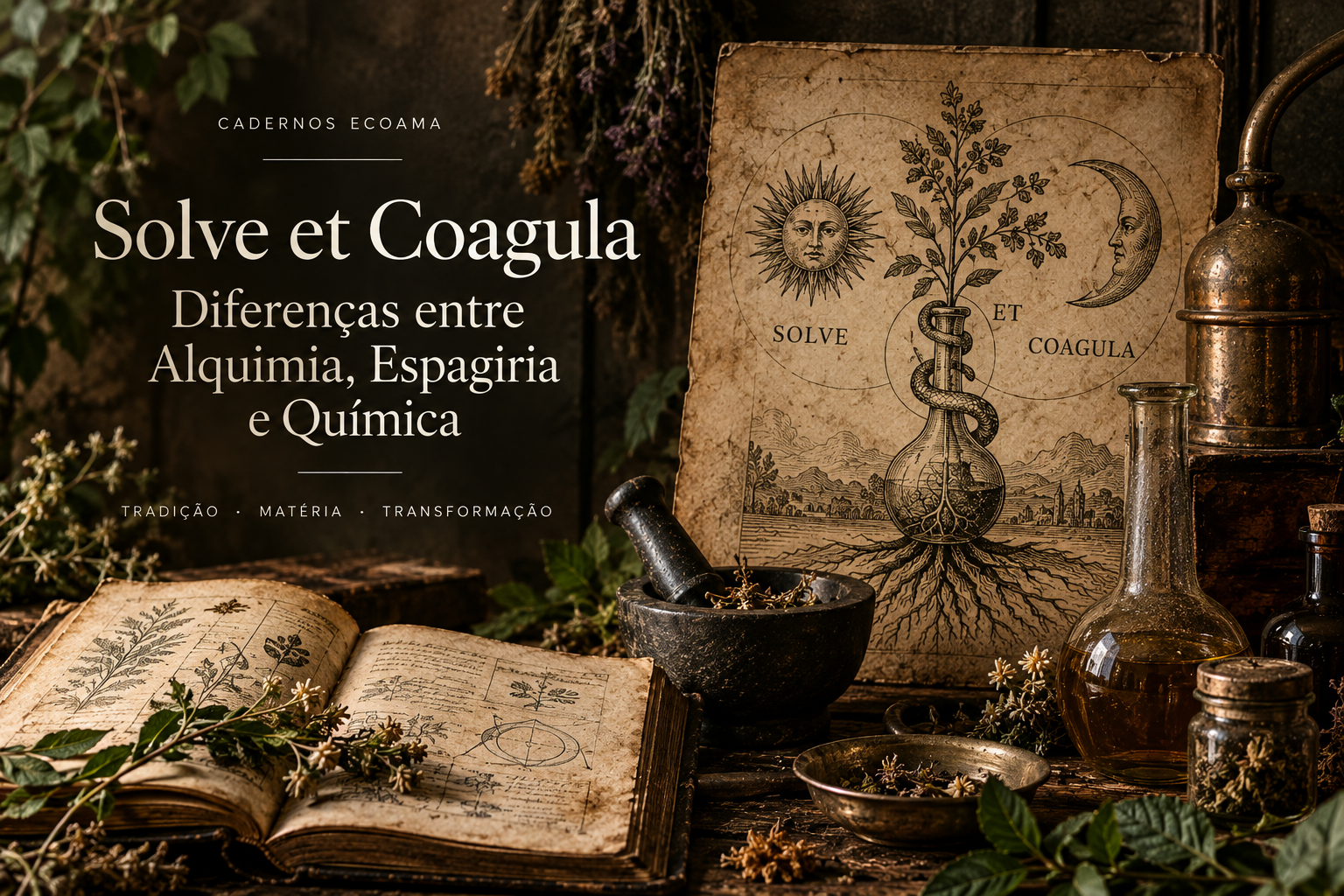 Diferença entre Alquimia, Espagiria e Química